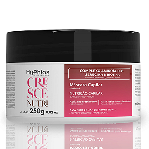 Máscara Nutrição Capilar Cresce Nutri 250g Myphios