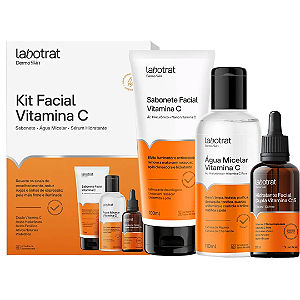 Kit Facial Labotrat Vitamina C Dermo Skin 3 Itens