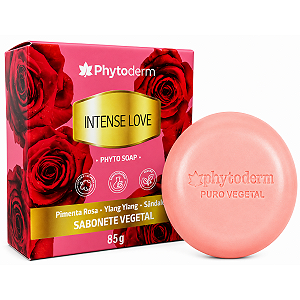Sabonete Phytoderm Soap Intense Love Barra 85g Original!