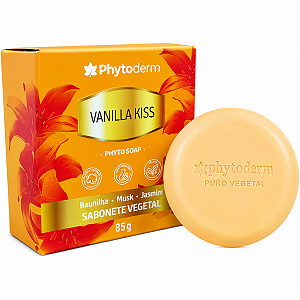 Sabonete Phytoderm Soap Vanilla Kiss Barra 85g Original!