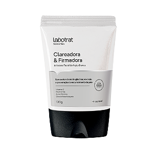 Máscara Facial Clareadora & Firmadora Argila Branca Labotrat 130g