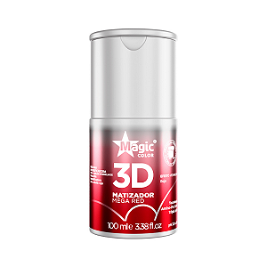 Matizador Magic Color 3d Mega Red Efeito Intenso 100ml