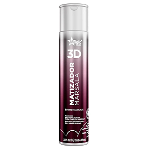 Matizador Magic Color Marsala 3d Efeito Marsala 300ml