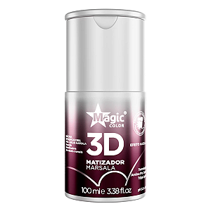 Matizador Magic Color Marsala 3d Efeito Marsala 100ml