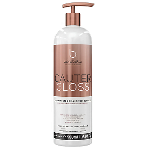 Máscara de Reconstrução Borabella Cauter Gloss Espelhamento e Blindagem Cuticular - 500ml