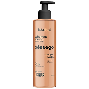 Sabonete Líquido Pêssego Dia A Dia Labotrat 190ml