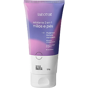 Esfoliante 2 Em 1 Mãos E Pés Dia A Dia 100g Labotrat