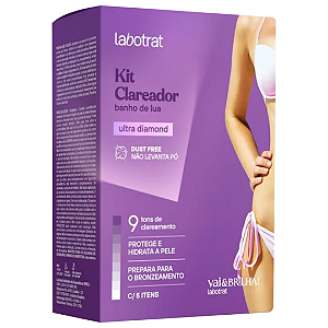 Kit Clareador Banho De Lua Labotrat Vai & Brilha C/ 5 Itens