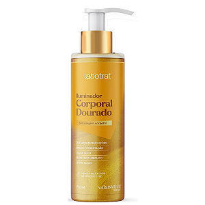 Iluminador Corporal Labotrat Dourado Vai&brilha 190ml
