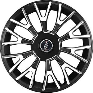 CALOTA SPORT *14 TRITON PRETA/CROMADA [4611]