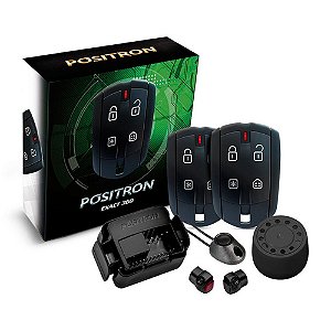 ALARME AUTOMOTIVO PÓSITRON CYBER EXACT EX 360 UNIVERSAL FUNÇÃO PÂNICO