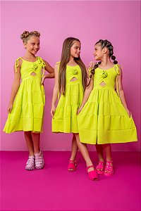 VESTIDO MARIA FLOR - VERDE