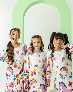 Vestido Infantil Encantado