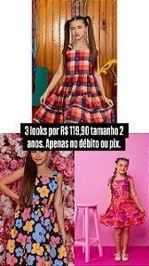 Kit 3 TAM 2 ANOS