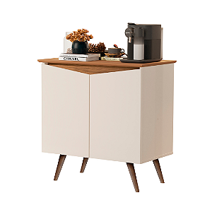 BUFFET ENCANTO 2 PORTAS OFFWHITE/NATURE
