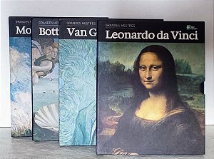 Gandes Mestres: Monet, Van Gogh, Leonardo da Vinci e Botticeli