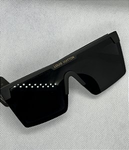 Óculos quadrado LV preto*