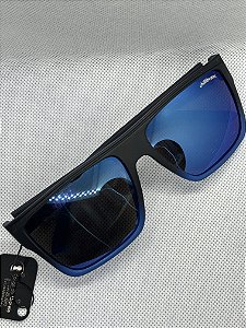 @ Óculos de sol preto e azul espelhado CHI