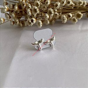 @ Brincos calda de baleia 7x10mm  - Prata 925