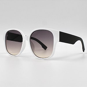 @ Óculos de sol Livia branco haste preta