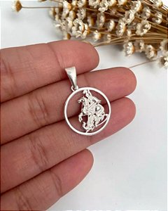 @ Pingente São Jorge 2 - Prata 925