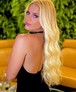Cabelo Brasileiro do Sul Loiro Ondulado 100G