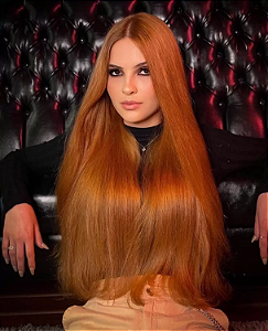 Cabelo Brasileiro do Sul Ruivo Natural 100G