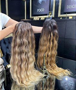 Cabelo Brasileiro do Sul Ombre Hair Ondulado 100G