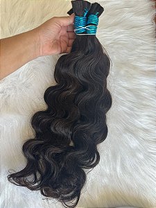 Cabelo Humano Indiano Liga Azul Classe A