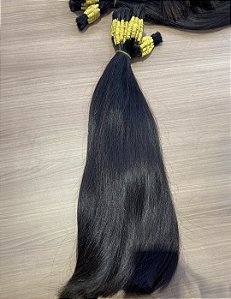 Cabelo Brasileiro do Sul Castanho Natural 40cm