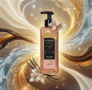 Sabonete Líquido Perfumado Eudora Baunilha Glow 200ml
