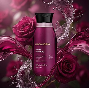 Sabonete Líquido Nativa SPA Rosas Secretas 250ml