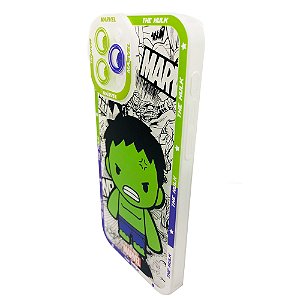 Case Capinha Incrivel Hulk Marvel Celular iPhone 12 Pro Max