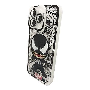 Capinha Protetora Venom Marvel Celular iPhone 15 Pro Max