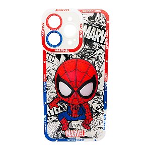 Case Capinha Spider Man Marvel Celular iPhone 14 Pro