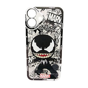 Case Capinha Protetora Venom Marvel Celular iPhone 16 Plus
