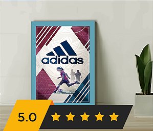 Quadro Decorativo Swift Bordo Sport Loja Sala + Vidro 33x25