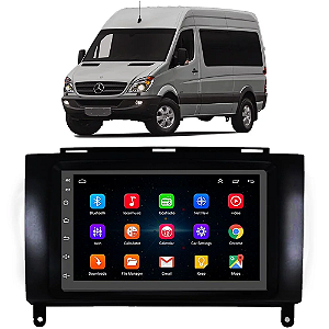 Central Multimídia Mercedes Sprinter B170, B180, B200, Vito