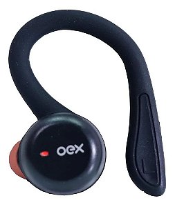 Fone De Ouvido Flex Tws21 Bluetooth 5.1 Oex Preto Laranja
