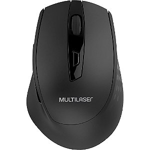 MOUSE SEM FIO PRO 1600DPI 6 BOT PILHA PTO MULTILASER MO311