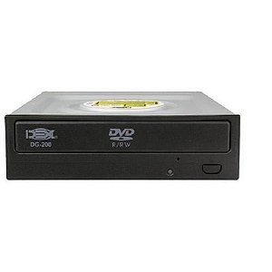 Leitor Gravador Cd Dvd Interno Sata Preto Desktop DG200