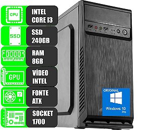 COMPUTADOR MDI PC CORE I5 12400 / 8GB / 240SSD