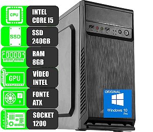 COMPUTADOR MDI PC CORE I5 10400 / 8GB / 240SSD