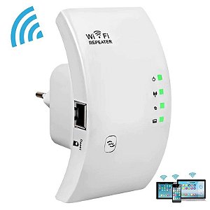 Repetidor Wifi Expansor Sinal 300mbps Amplificador Wireless