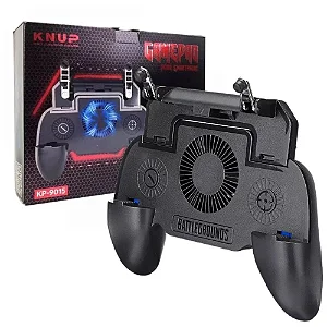 Gamepad Powerbank 2000mah Cooler Gatilho Cooler Resfriamento Kp-9015