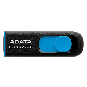 PEN DRIVE ADATA UV128128GB 128GB PRETO AUV128128GRBE