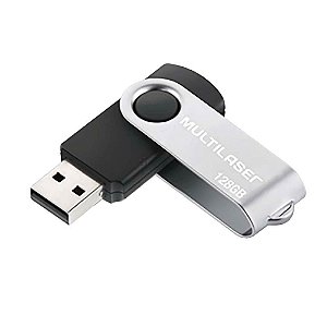 Pen Drive 16 Gb Twist Preto Usb 2.0 Pd688 Multilaser
