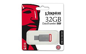 Pen Drive 32 Gb Datatraveler Dt50 Usb 3.1 Aoki0014 Kingston