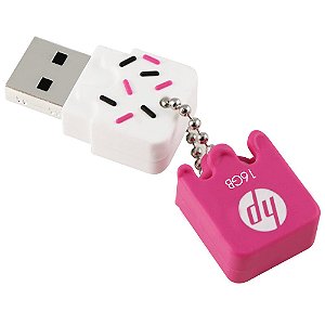 Pen Drive 16 Gb Flash Drive Pink Ubs 2.0 Hpfd178 P-16 Hp