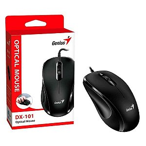 Mouse Genius Dx101 Optico Usb 3 Botões